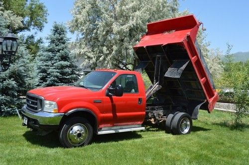 Ford f-550 dump truck