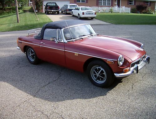 1973 MGB Convertible-Chrome bumper car-Very low mileage-Nice Condition, US $4,950.00, image 3