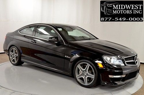 2012 mercedes benz c63 amg black multimedia pkg navigation lighting pkg xenon