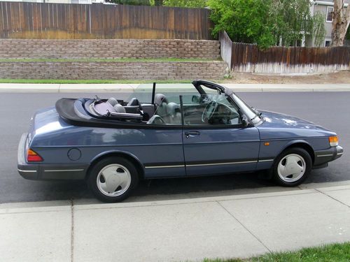 1993 saab 900 s convertible 2-door 2.1l