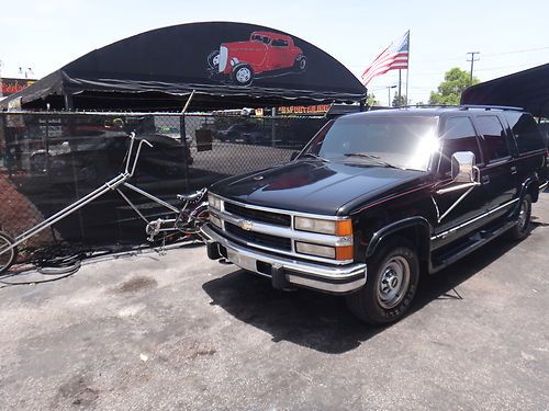 1995 CHEVROLET SUBURBAN CLEAN FL SUV DIESEL RUNS GREAT THIRD ROW SEAT MAKE OFFER, image 6