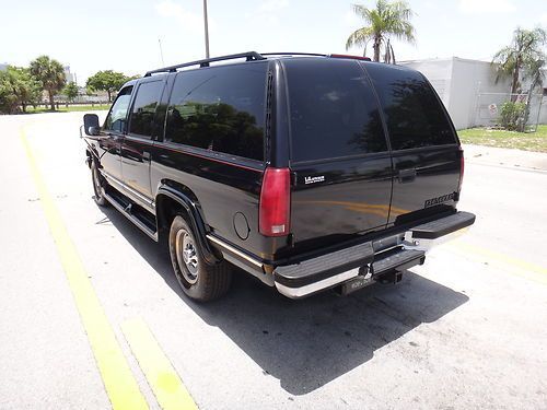 1995 CHEVROLET SUBURBAN CLEAN FL SUV DIESEL RUNS GREAT THIRD ROW SEAT MAKE OFFER, image 9
