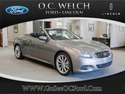 2009  infiniti  ig37s nav  rear camera  convertible