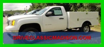 12 gmc sierra 2500hd 4x4 utility box plow prep