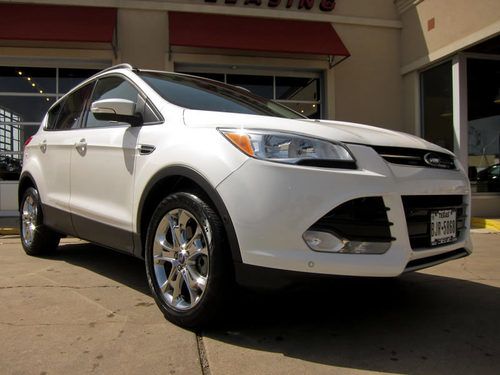 2013 ford escape sel, navigation, leather, 2.0l ecoboost, panorama moonroof!