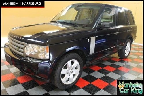 2007 land rover range rover hse navigation. back up camera, 4 wheel drive