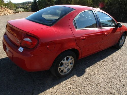 2004 red dodge neon sxt sedan 4-door 2.0l