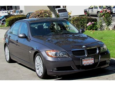 2006 bmw 325i sport premium cold weather/navigation clean pre-owned