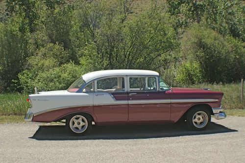 1956 chevrolet bel air new paint runs great! great interior everything works!