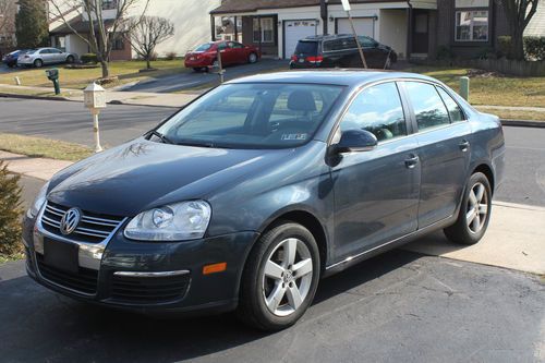 2009 volkswagen jetta s sedan 4-door 2.5l sunroof leather interior no reserve