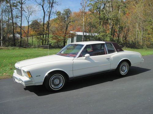1978 chevy monte carlo landau sport coupe (41,500 miles; immaculate!!)