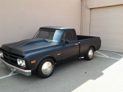 1969 GMC SHORT BED RAT ROD HOT ROD C10 BLOWER, image 2