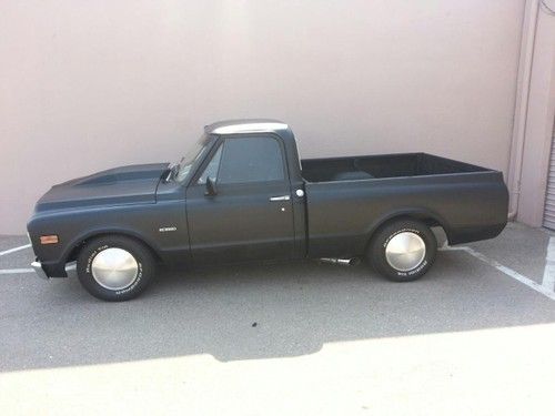 1969 GMC SHORT BED RAT ROD HOT ROD C10 BLOWER, image 5