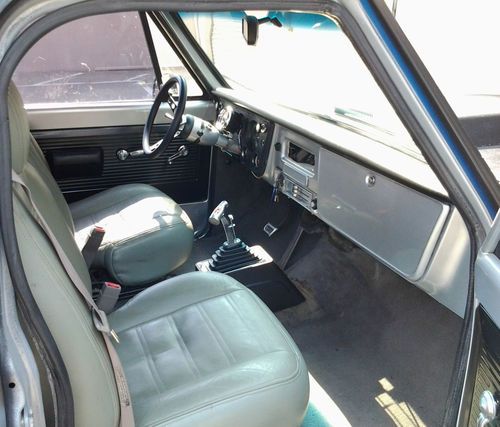 1969 GMC SHORT BED RAT ROD HOT ROD C10 BLOWER, image 8