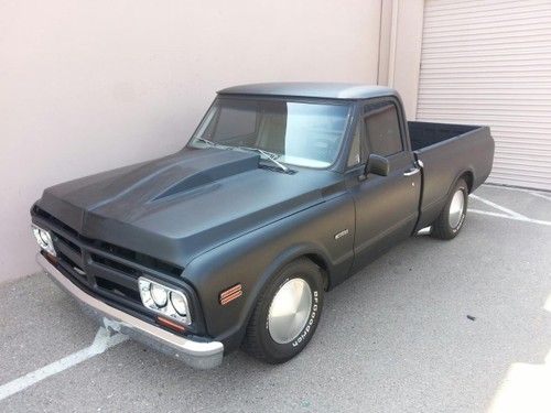 1969 GMC SHORT BED RAT ROD HOT ROD C10 BLOWER, image 12