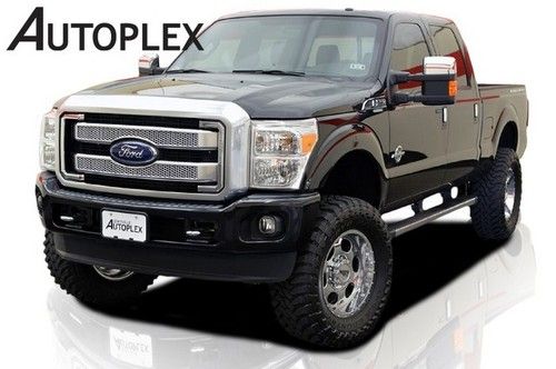 13 lifted platinum! dual fox shox! pro comp lift kit! navigation diesel! 4x4!