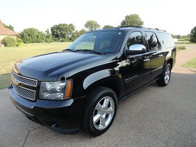 2007 chevrolet suburban ltz navigation 4wd dvd-no reserve