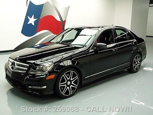 2013 mercedes-benz c300 awd sport pano sunroof nav 8k!! texas direct auto