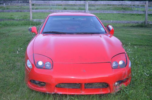 1997 mitsubishi 3000gt vr-4 wrecked good motor and tranny and interior.