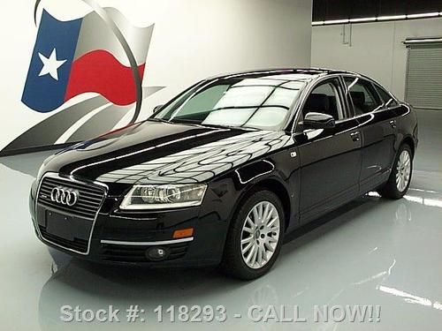 2006 audi a6 3.2 quattro awd sunroof nav htd seats 51k texas direct auto