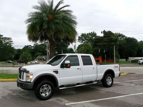 Ford f250 crew cab 4x4 fx4 offroad 6.4l powerstroke turbo diesel no accidents