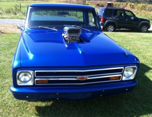 1968 chevrolet c10 pro street with  blower motor