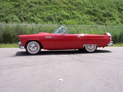 1956 ford thunderbird body off restoration georgeous