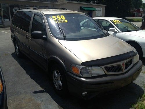 2001 pontiac montana van - leather interior - priced to sell!