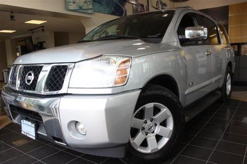 2006 nissan armada leather rear seat entertainment heated seats