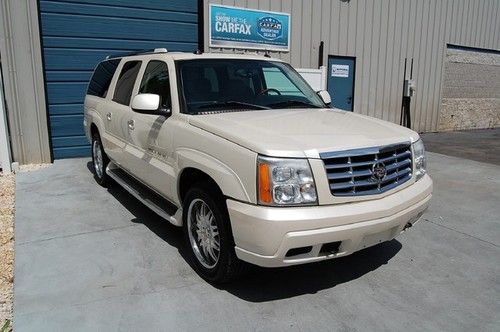 Warranty 2005 cadillac escalade esv platinum awd nav dvd sunroof tow 05 4wd 4x4