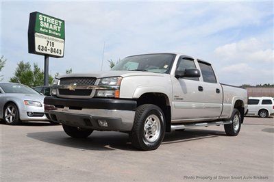 1-owner 2500hd, crew cab, duramax diesel, clean carfax - 1 of the best we've had