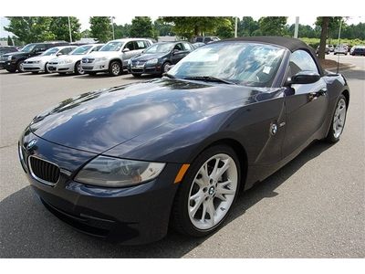 43k low mileage convertible blue red manual carfax certified leather