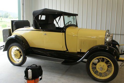 1929 rumble seat roadster ford model a