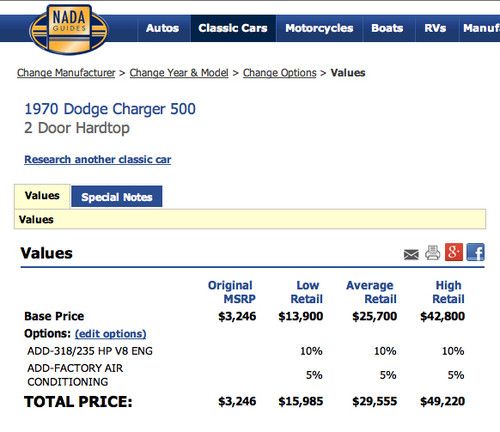 1970 Dodge Charger 500 - Very original, Floor Console, Auto, Factory Air, US $26,000.00, image 14