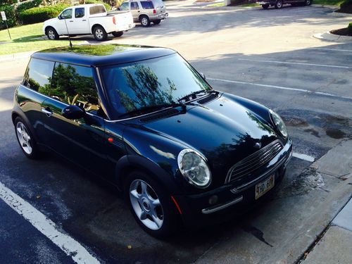 2002 mini cooper green automatic 131k hatchback leather loaded