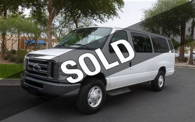 2008 ford e350 xlt 15 passenger van 5.4 v8 with advance trac rsc arizona clean