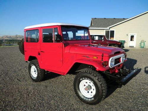 1972 museum quality fj40 toyota land cruiser 4 speed disc brakes ps 2f fj 40