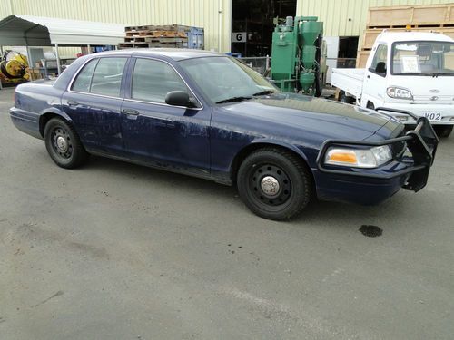 2008 ford crown victoria police interceptor - retired police vehicle