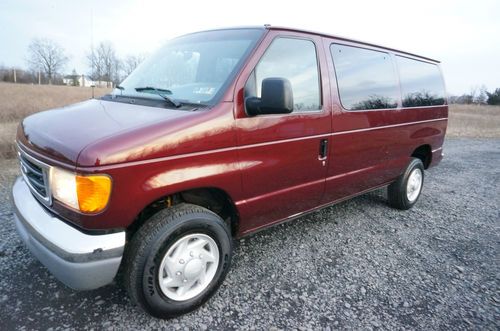 2006 ford e350 xlt super wagon 12 passanger loaded warranty 96k miles $8900 obo