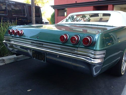 1965 chevy impala s s convertible no reserve