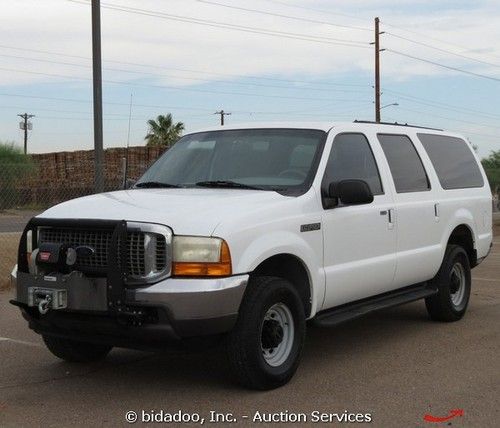 2001 ford excursion xlt 4x4 bi-fuel propane/gas suv cold a/c 5.4l v8 auto