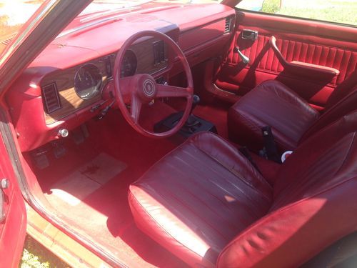 1980 Ford Fairmont grandma car LSX project Coyote project RARE red/red 4 spd, image 3