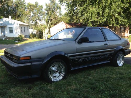 1985 toyota corolla sport gts twin cam16 ae88 ae86 new video no reserve