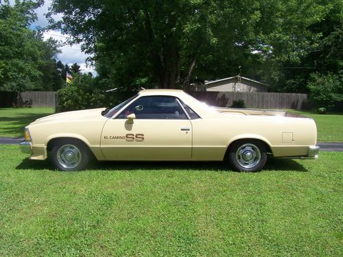 1979 chevrolet el camino ss standard cab pickup 2-door 5.7l