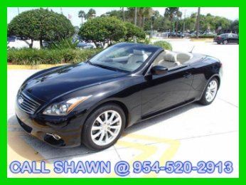 2012 infiniti g37 hardtp convertible, only 6,000 miles, mercedes-benz dealer!!