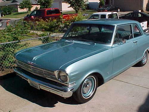 1962 chevrolet nova base sedan 2-door 3.2l