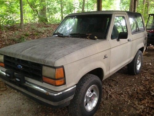 1989 ford bronco ii xl sport utility 2-door 2.9l