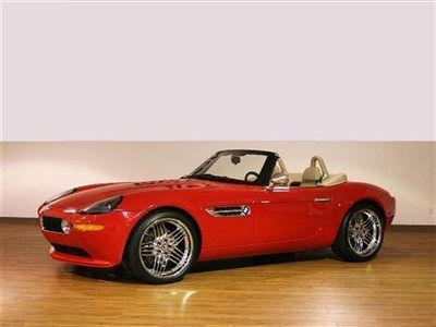 2003 bmw z8 roadster rare red excellent example superb condition inside &amp; out