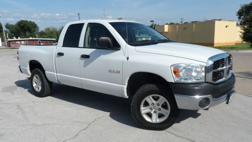 2008 DODGE RAM 1500 4X4 QUAD CAB SHORT BED AUTO 4.7 L V8 NO RESERVE, image 8