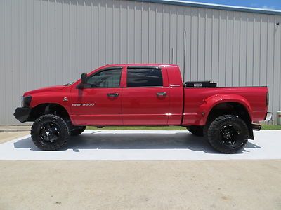 06 ram 3500 slt mega-cab (5.9l) cummins h.o lifted  (over $8000 invested) tx !!!